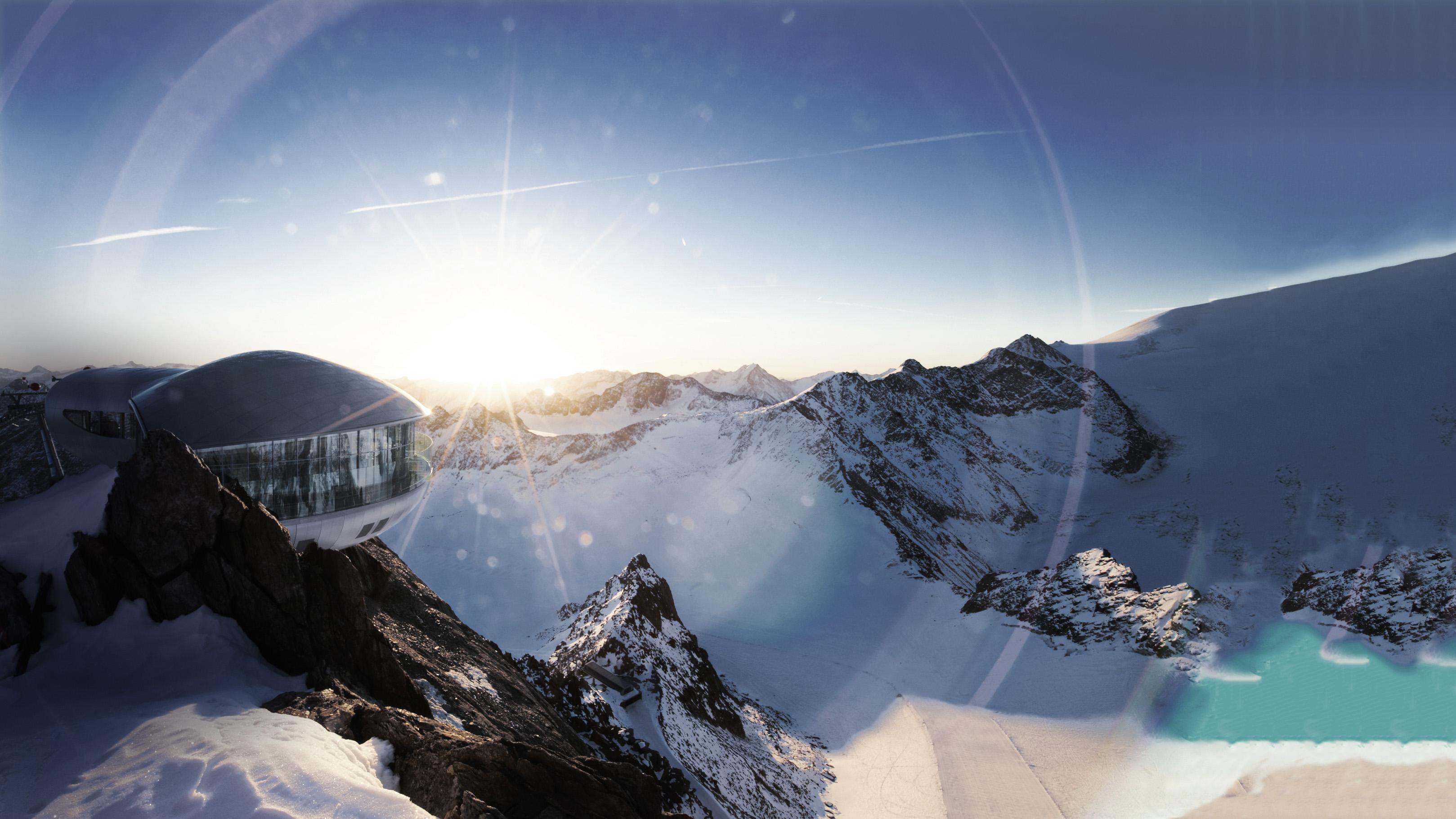 Cafe 3440 am Pitztaler Gletscher