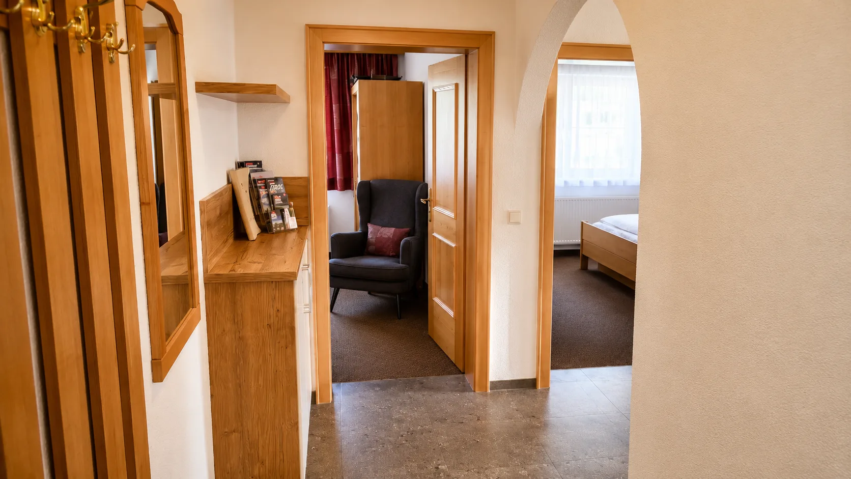 Flur der Ferienwohnung Nr. 1