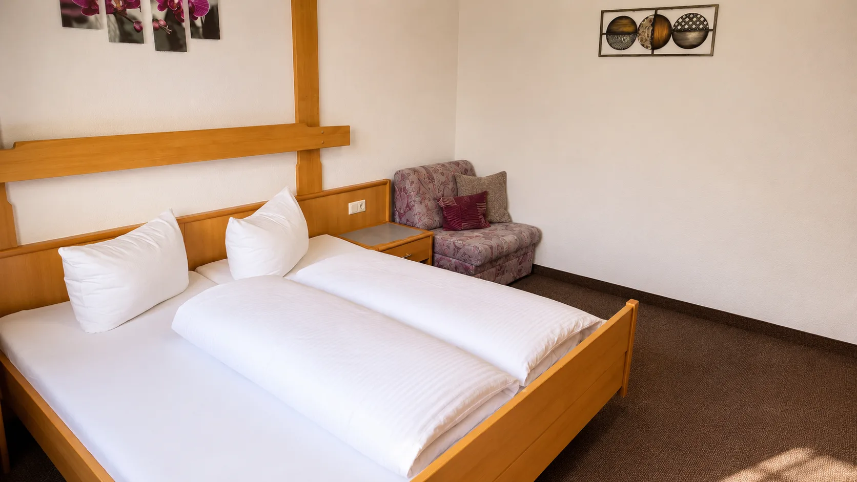 Doppelzimmer der Ferienwohnung Nr. 1