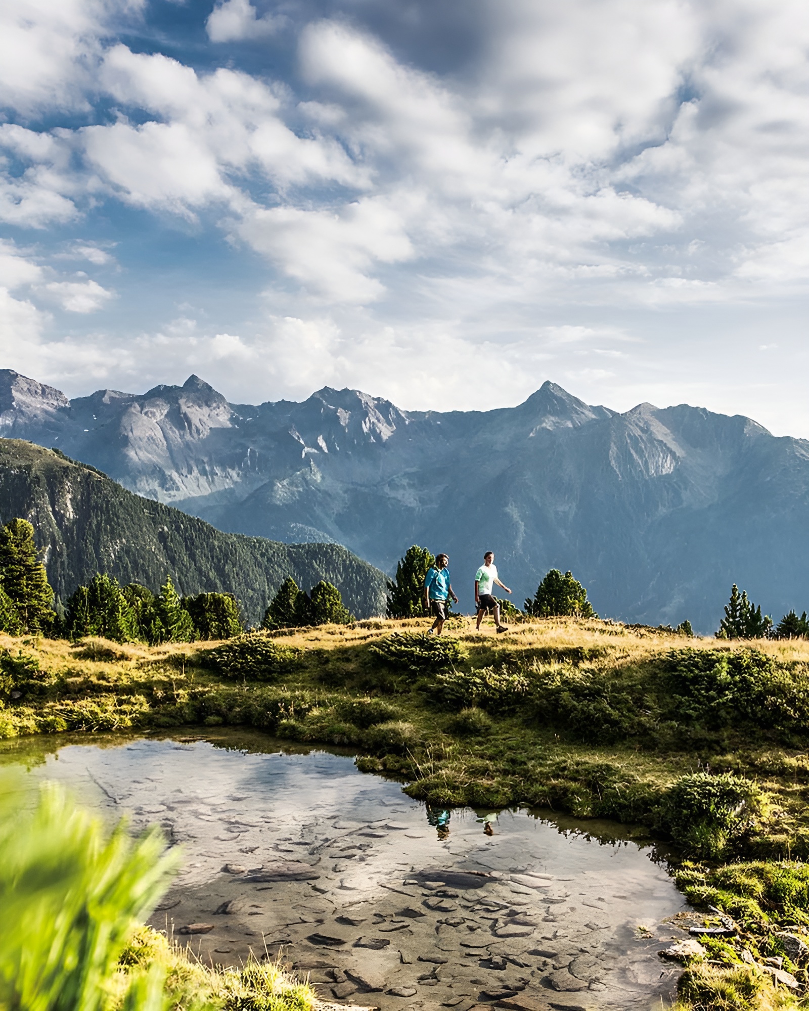 Wandern am Hochzeiger im Pitztal